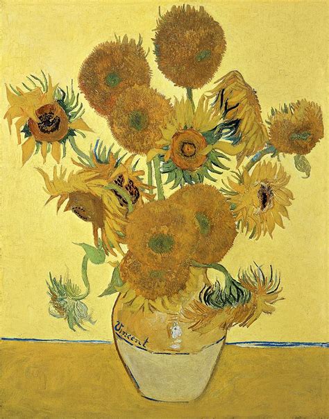 Sunflowers, 1888 Painting by Vincent Van Gogh - Pixels