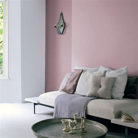 Dulux Matt Emulsion Paint | Розовые стены в спальне, Комнаты мечты, Розовые стены