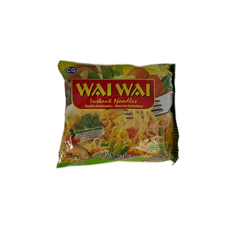 Wai Wai Instant Noodles Veg 75 g | Indian Bazaar Inc