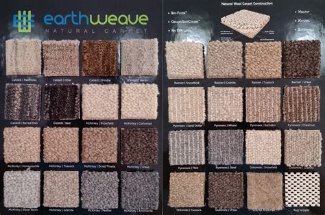 Earth Weave Carpet/Rug* Samples Kit