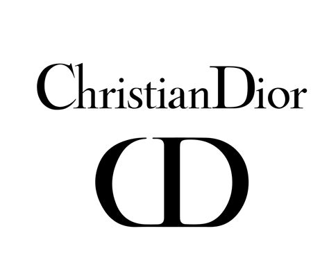 Christian Dior Brand Logo Black Design Symbol Luxury Clothes Fashion Vector Illustration ...