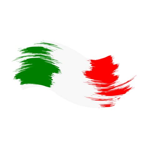 Brush Watercolor Paint Vector Art PNG, Italy Flag Watercolor Paint ...