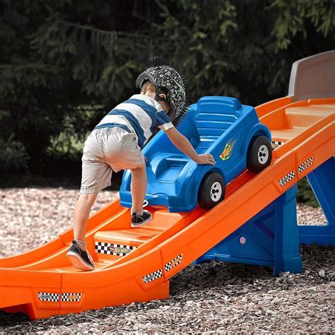 Kids Backyard Roller-Coaster Ride-on Play-set