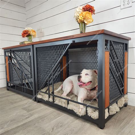 Remy Large Set , Modern Dog Crate, Dog Crate Furniture, Dog Crate Tabl – Dexter's Luxury Pet ...