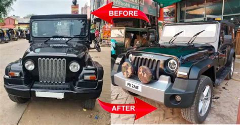 Here’s India’s Best Old Mahindra Thar to New Model Conversion » Car ...