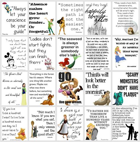 Disney Movie Quotes - So You Think You're Crafty