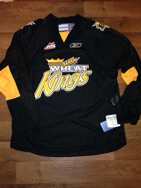 My first CHL Jersey. Brandon Wheat Kings 2009-Present Home Replica : hockeyjerseys