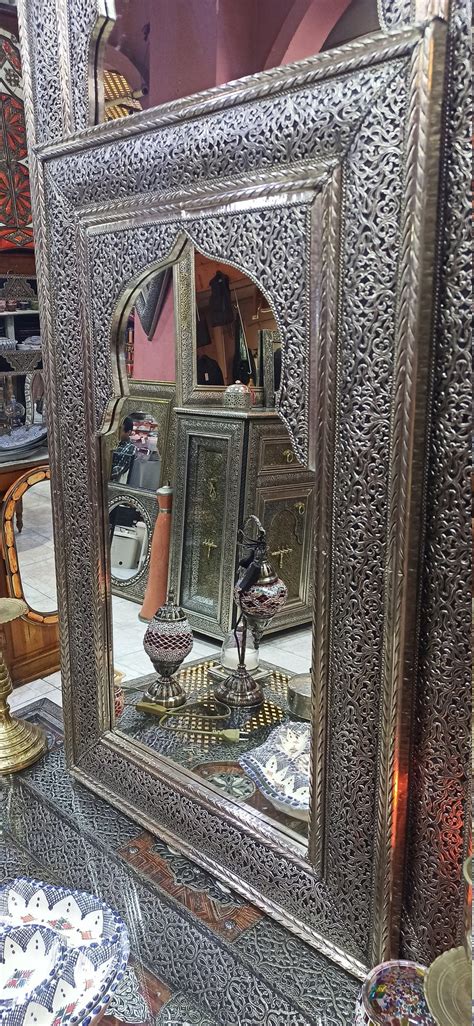 Moroccan Wall Arch Mirrorantique Moroccan Decorhand Engraved - Etsy