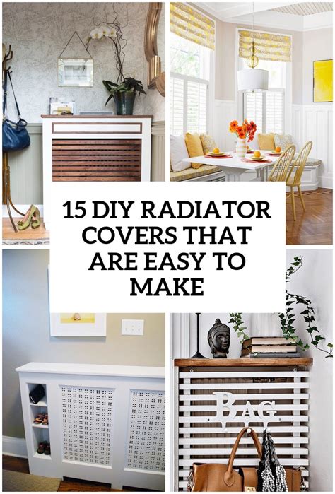 15 DIY Radiator Covers That You Can Easily Make - Shelterness