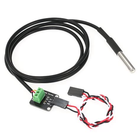 DS18B20 Temperature Sensor Module Stainless Steel Temperature Probe Waterproof Temperature ...