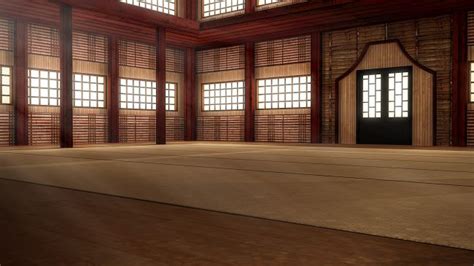 Martial Arts Dojo Interior | Interiors for Daz Studio