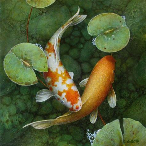 New & Recent Work Archives • Koi Fish Paintings by Terry Gilecki | Fish painting, Koi painting, Koi