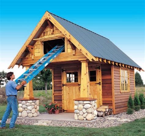 Shed Plans |Two Story Shed Plans by 8\'x10\'x12\'x14\'x16\'x18\'x20\'x22\'x24\' How to Build DIY ...