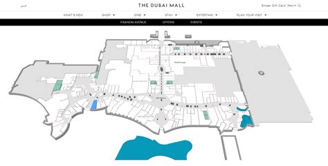 dubai mall map