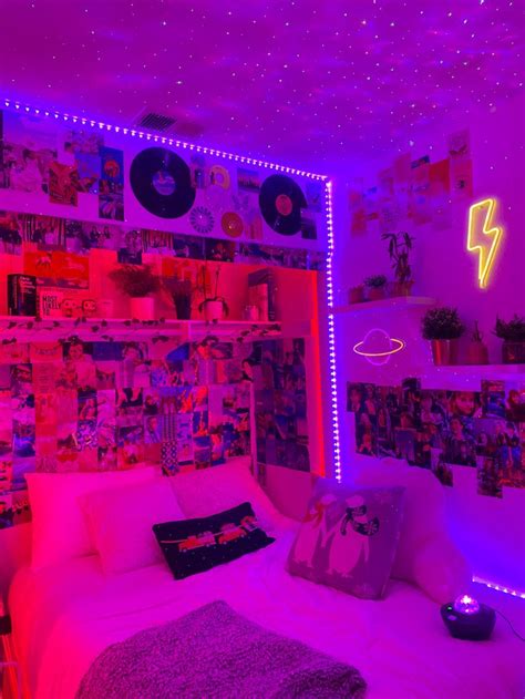 dream room inspo | Neon room, Teenage room decor, Room design bedroom