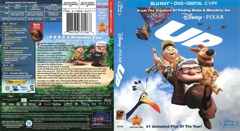 Up blu-ray cover (2009) R1