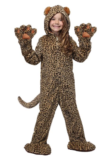 Premium Leopard Halloween Costume for Kids