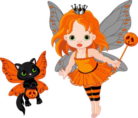 Cute Angel Free Clipart Imagens Png Pinterest Angel20 - Halloween Fairy ...