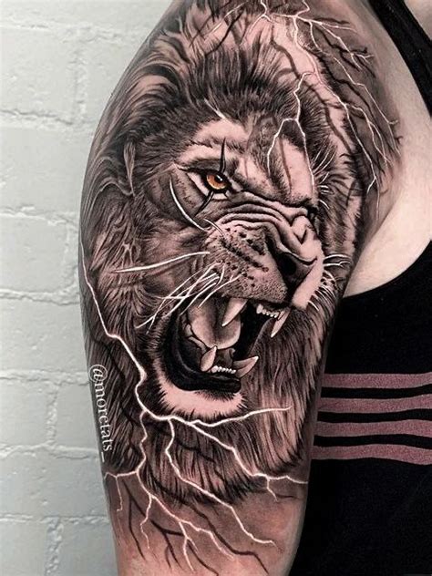 Roaring Lion Tattoo