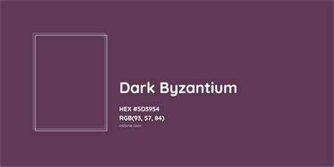 Dark Byzantium Complementary or Opposite Color Name and Code (#5D3954) - colorxs.com