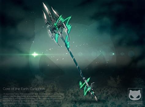 Weapon Design Commission - Caradhras by KodamaCreative lance trident ...