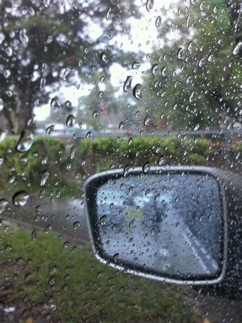 Rainy Day From The Car | I love rain, Love rain, Rainy night