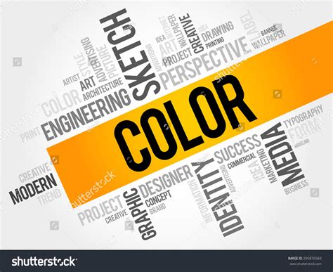 Color Word Cloud Concept Stock Vector (Royalty Free) 295876583 | Shutterstock