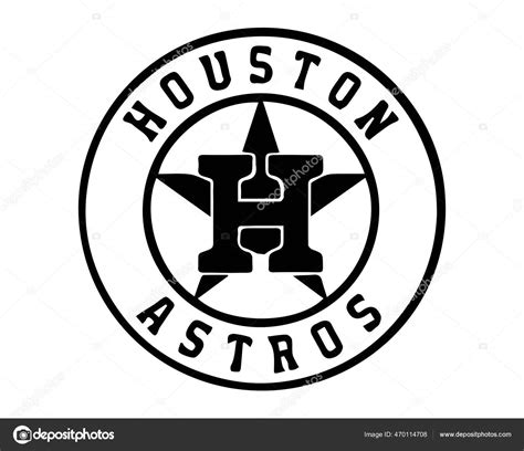 Houston Astros Baseball Logo Stock Vector Image by ©shovonkhan945883@gmail.com #470114708