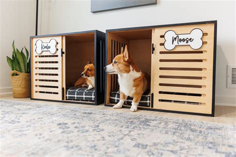 A Modern DIY Dog Crate Worth Building - Stumps and Rumps