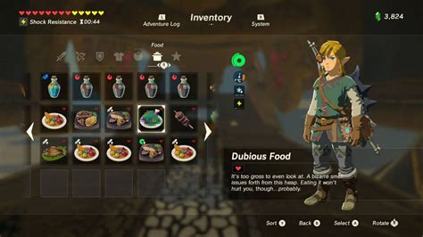 Full ‘Legend of Zelda: Breath of the Wild’ Recipe Book with Meals and Elixirs | Fandom