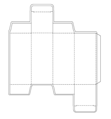 Contoh Kerangka Kemasan Makanan Kertas A4 - IMAGESEE