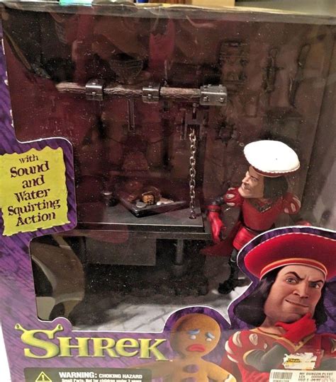 Shrek the Duloc Dungeon with Sound McFarlane Toys NEW in box 2001 Lord ...