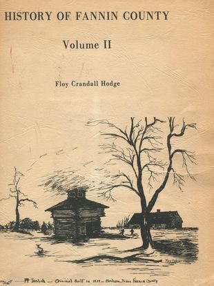 A History of Fannin County — Fannin County Historical Commission