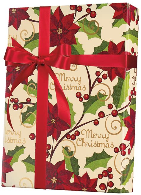 A Very Merry Christmas Gift Wrap - Bags & Bows by S. W Packaging