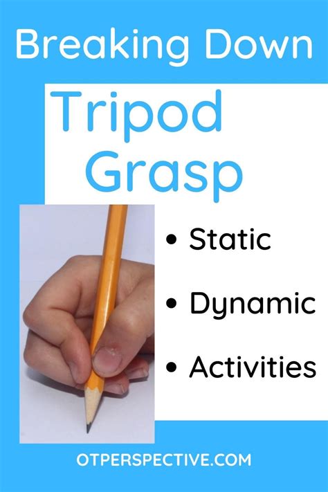 Tripod grasp a fine motor skill with a big impact – Artofit