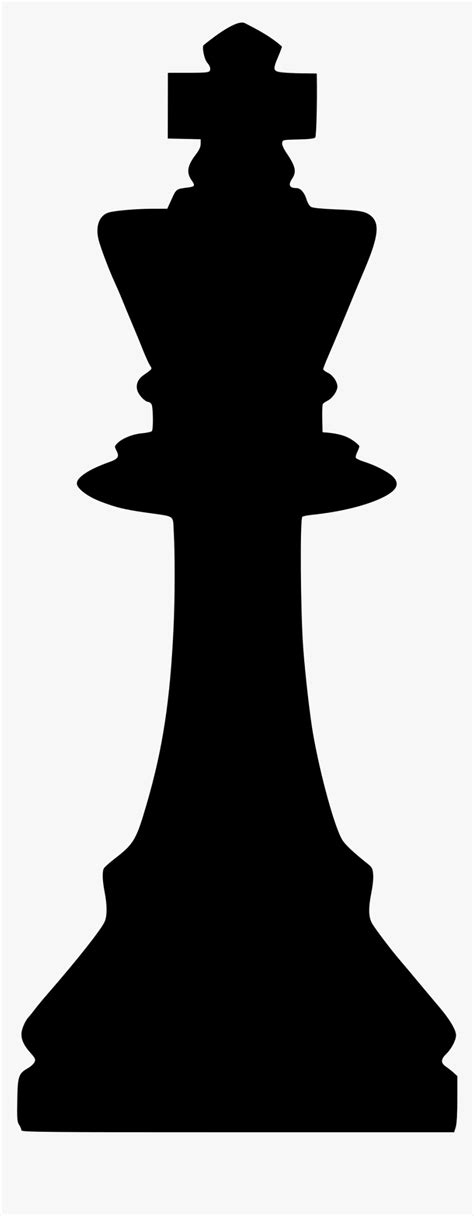 King Clipart Silhouette - King Chess Piece Silhouette, HD Png Download - kindpng