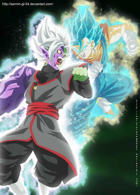 Zamasu vs Vegito - Collab by SenniN-GL-54 on DeviantArt