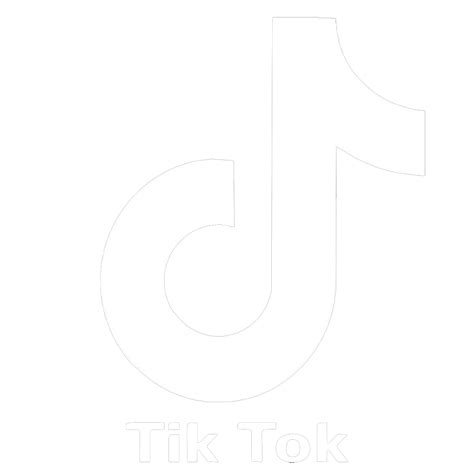 Transparent Png Tiktok Logo White