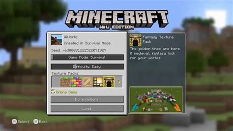 Minecraft: Wii U Edition (Gameplay demonstration) - YouTube