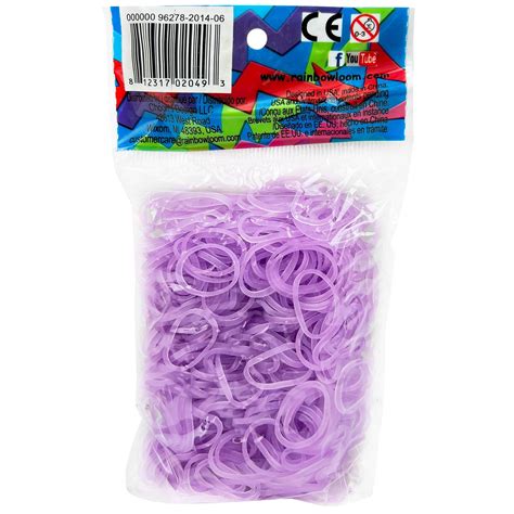 Rainbow Loom Electric Purple Glow High Quality Rubber Bands, the ...