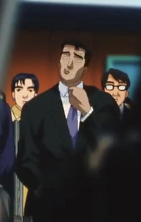 Rare Photo of Bunta Fujiwara wearing a suit (Colourized 1999) : r/initiald