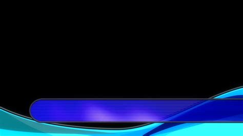 Blue Wave Overlay Lower Third 2 Stock Footage SBV-300077634 - Storyblocks