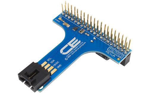 I2C Shield for Raspberry Pi 4, Pi 3, & Pi 2 with Outward Facing I2C ...