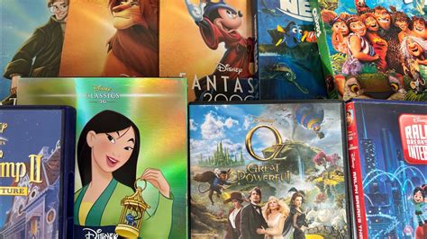 My Disney , Pixar & Dreamworks DVD Collection October 2023 - YouTube