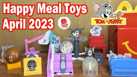 McDo April 2023 Happy Meal Tom and Jerry Unboxing - YouTube