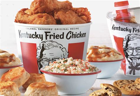 KFC 10-Piece Chicken Feast Gets You 6 Items & Beverage Bucket for $30 - Thrillist