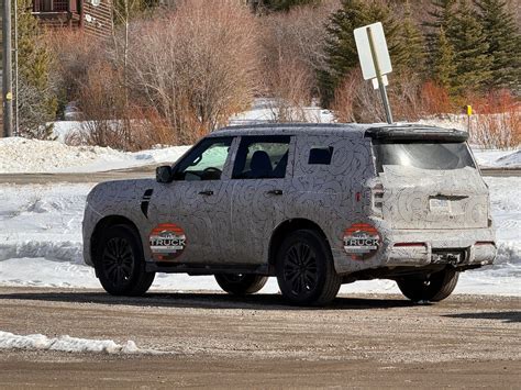 Here's Our Best Glimpse of the Upcoming 2025 Nissan Armada Yet: Video ...