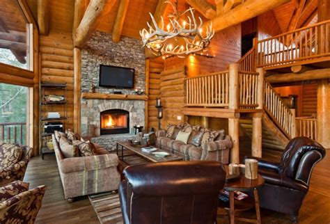 20+ Cabin Living Room Designs, ideas | Design Trends - Premium PSD, Vector Downloads