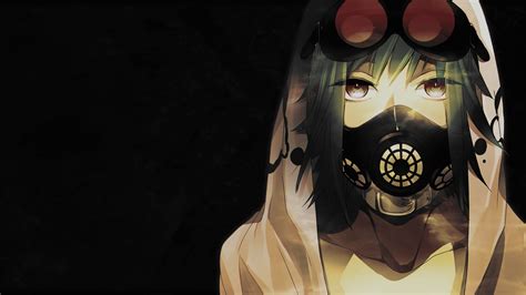 Anime Gas Mask Wallpaper - WallpaperSafari