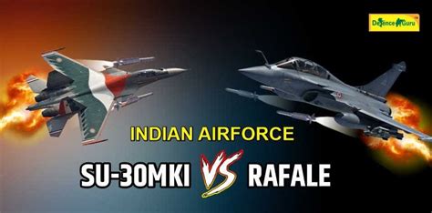 Difference Between Indian Air Force Sukhoi-30MKI vs Rafale